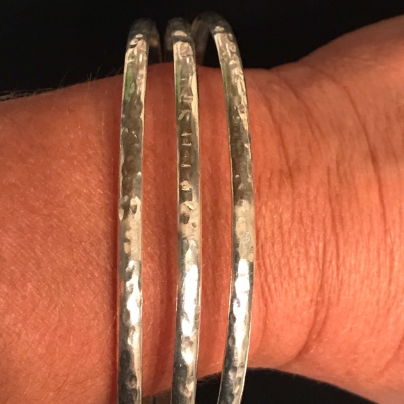 Jewelry - .925 Sterling Silver Stamped Cuff